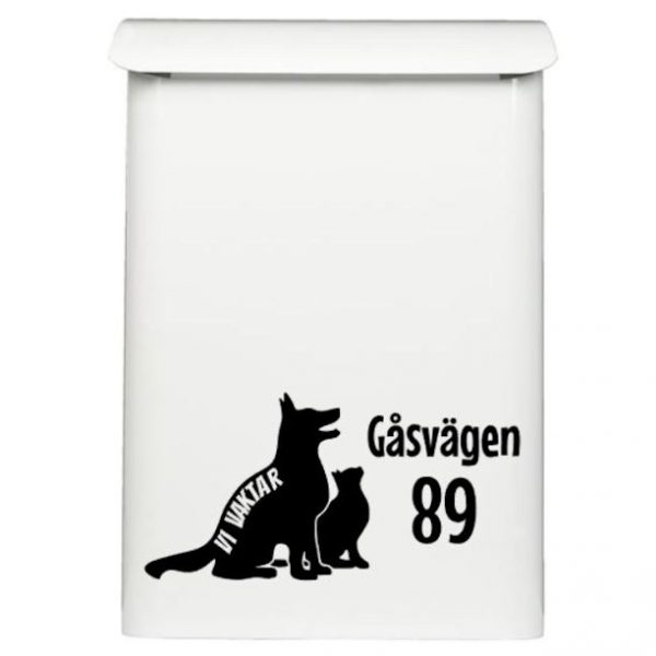 Brevlådedekal Gåsvägen
