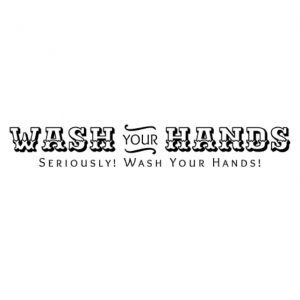 Dekal Wash your hands